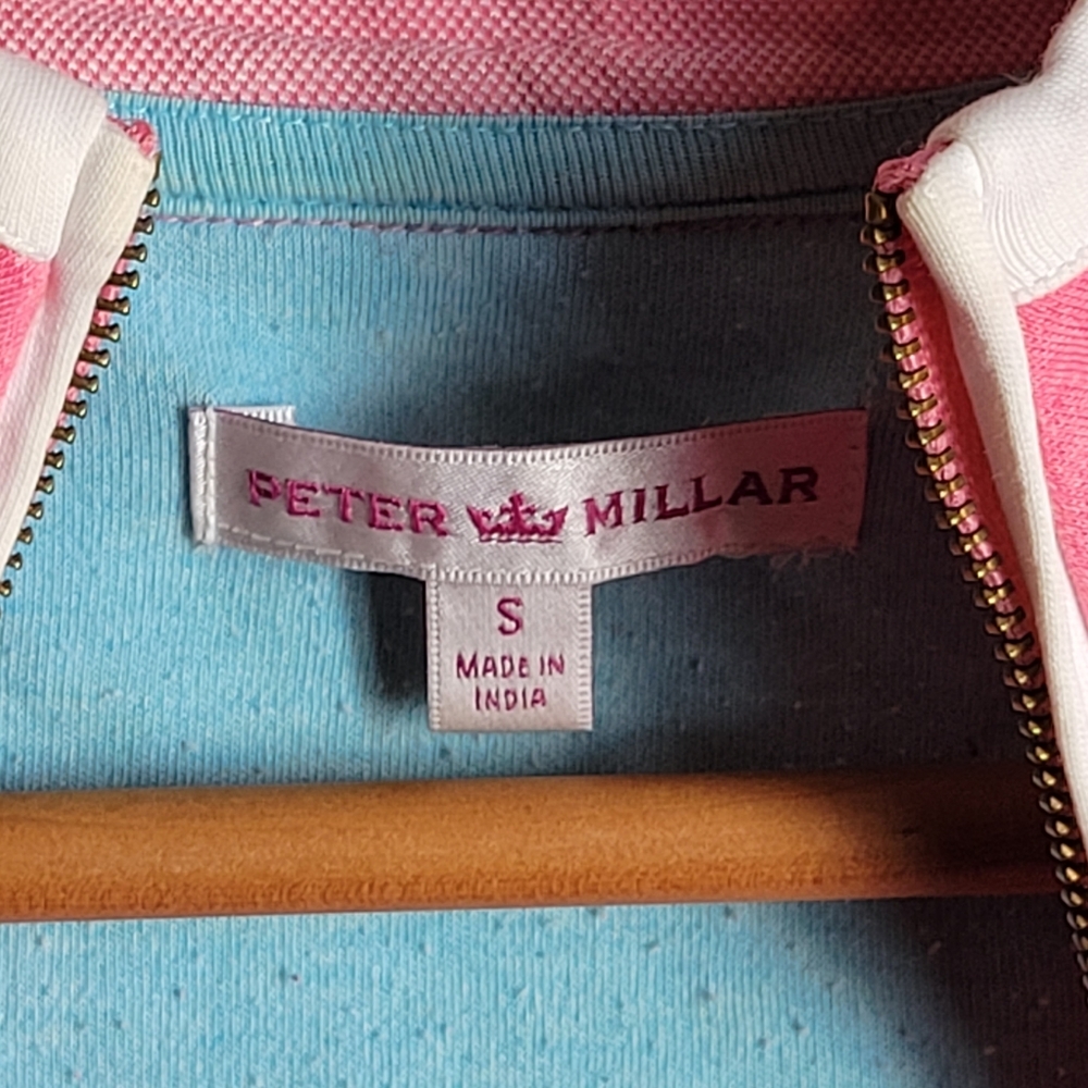 Peter Millar Half Zip Pullover Golfing Small - image 4